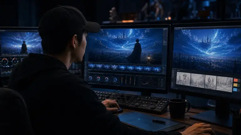 AI animation production review