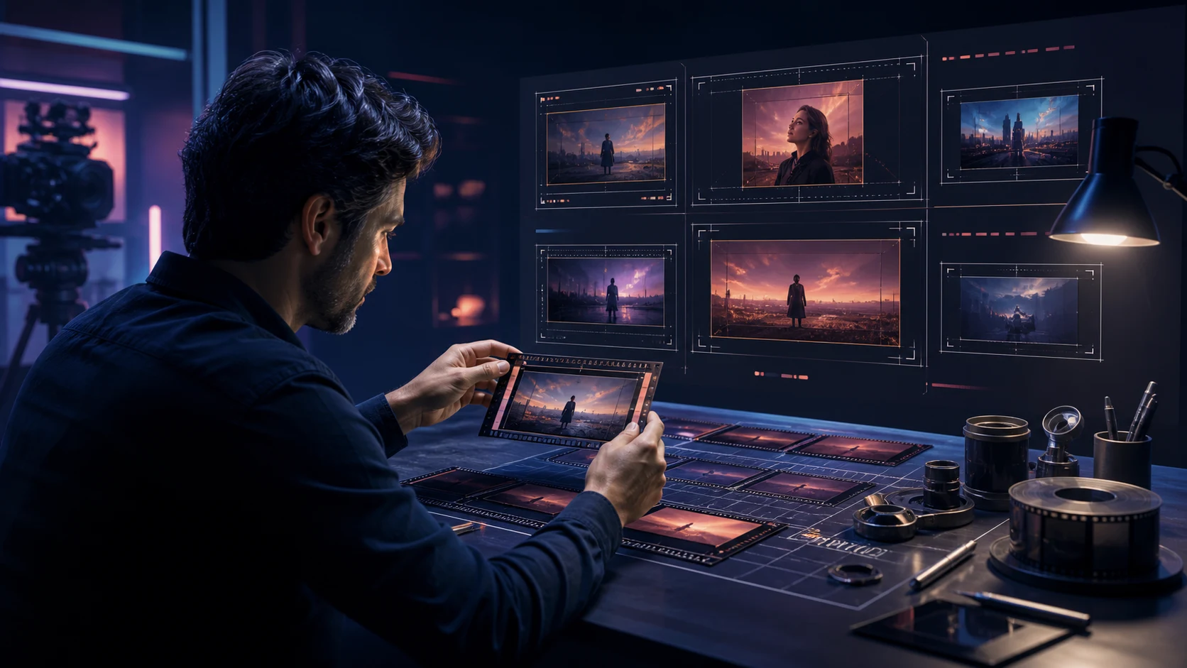 Original CoolShow AniVerse editorial visual for Adobe Firefly’s video workflow exposes model, ratio, resolution and composition controls